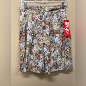 Vintage Eber San Francisco Floral Shorts Size 11 NWT